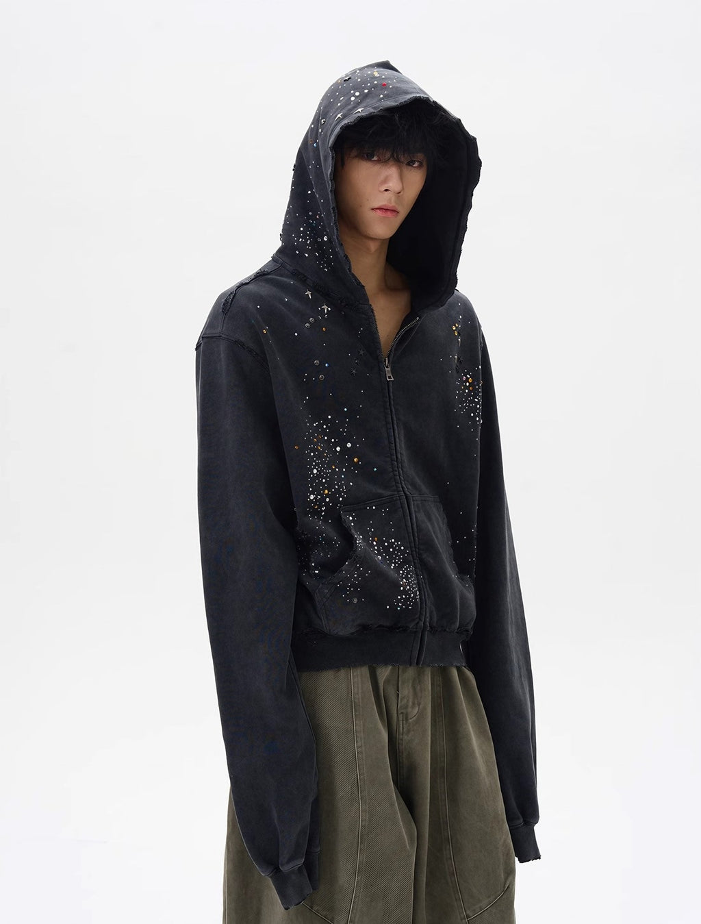 COSMIC STUD HOODIE