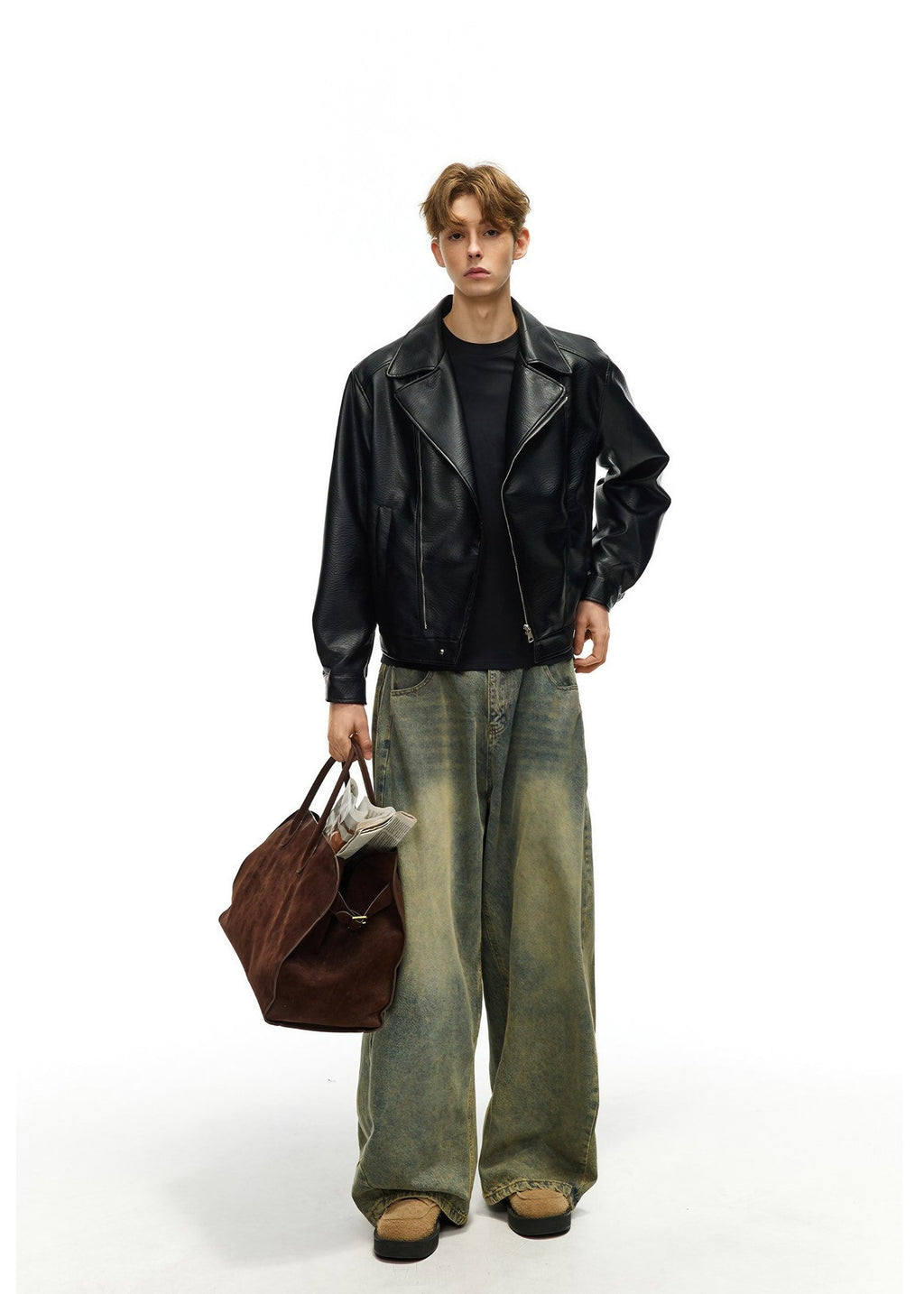 Stride Zip Leather jacket