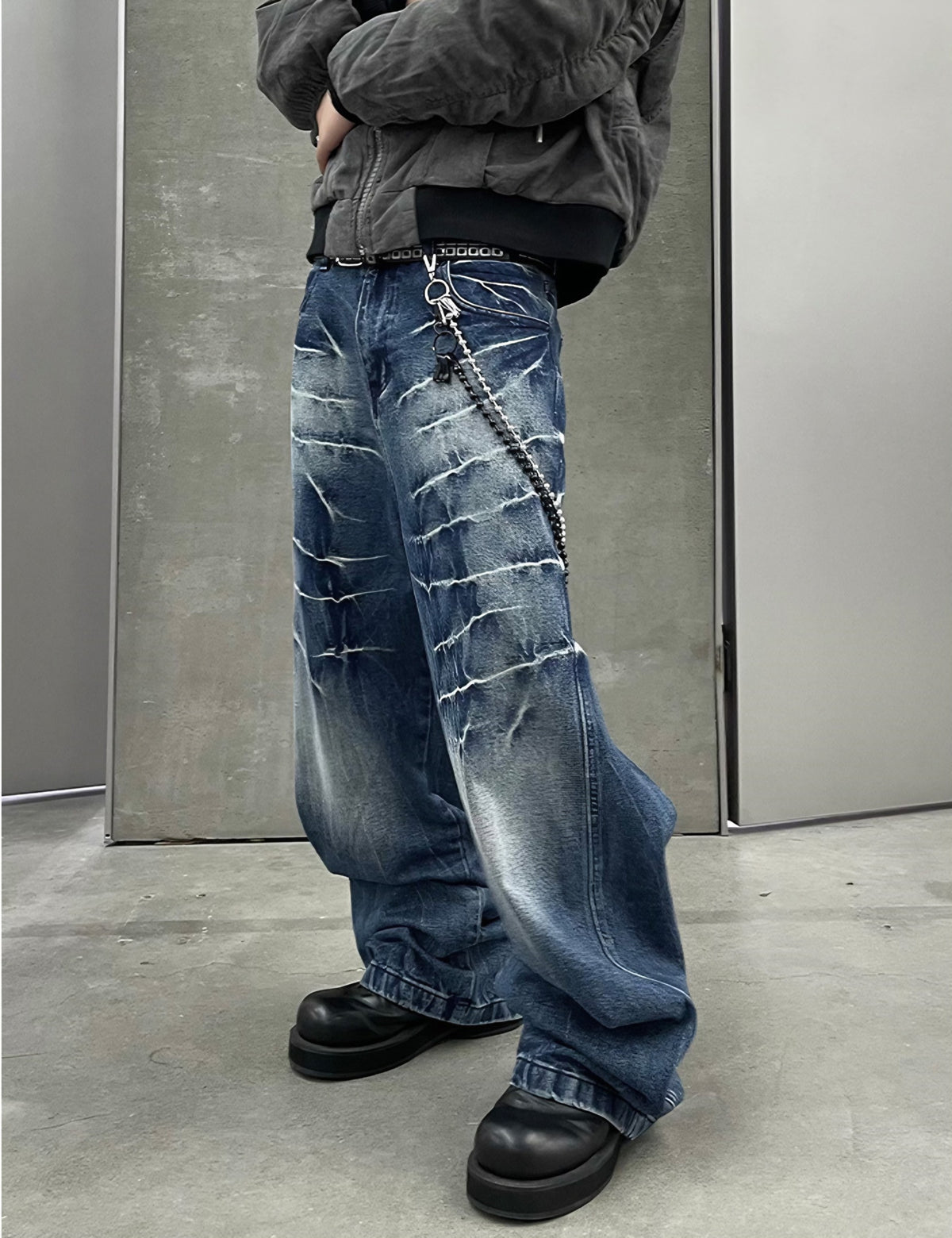 RAVAGE LOOSE DENIM PANTS