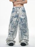 COBALT DENIM PANTS