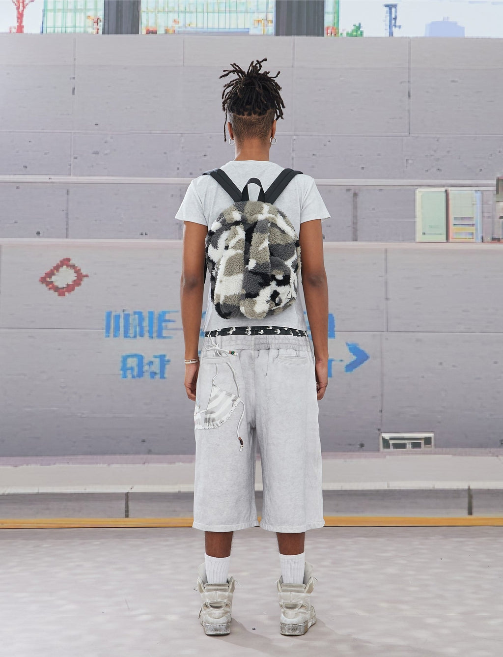 BLAZE CARTOON SWEAT SHORTS