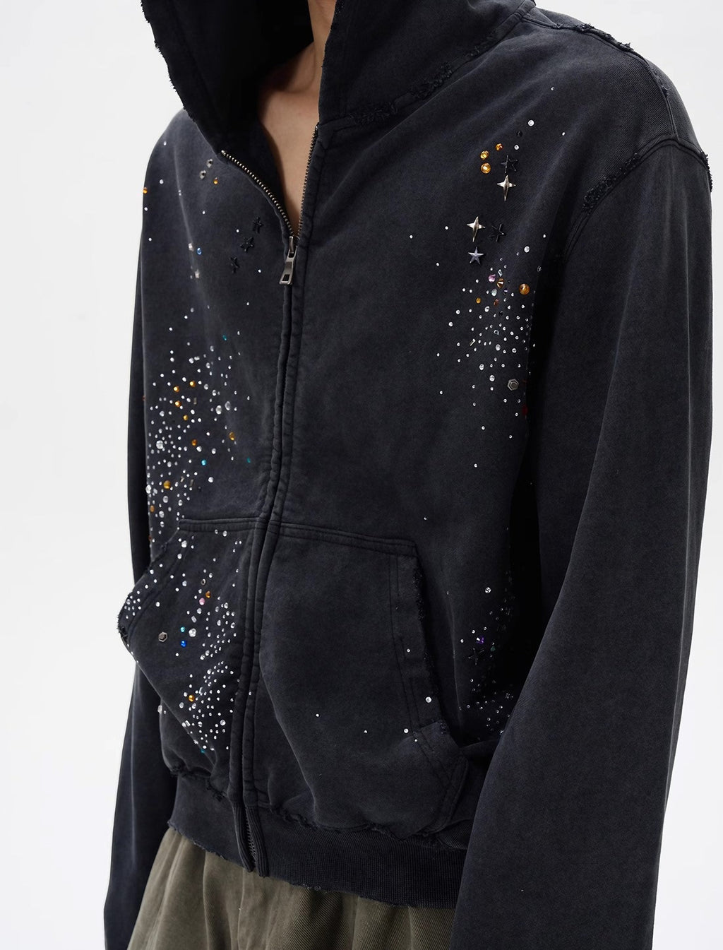 COSMIC STUD HOODIE