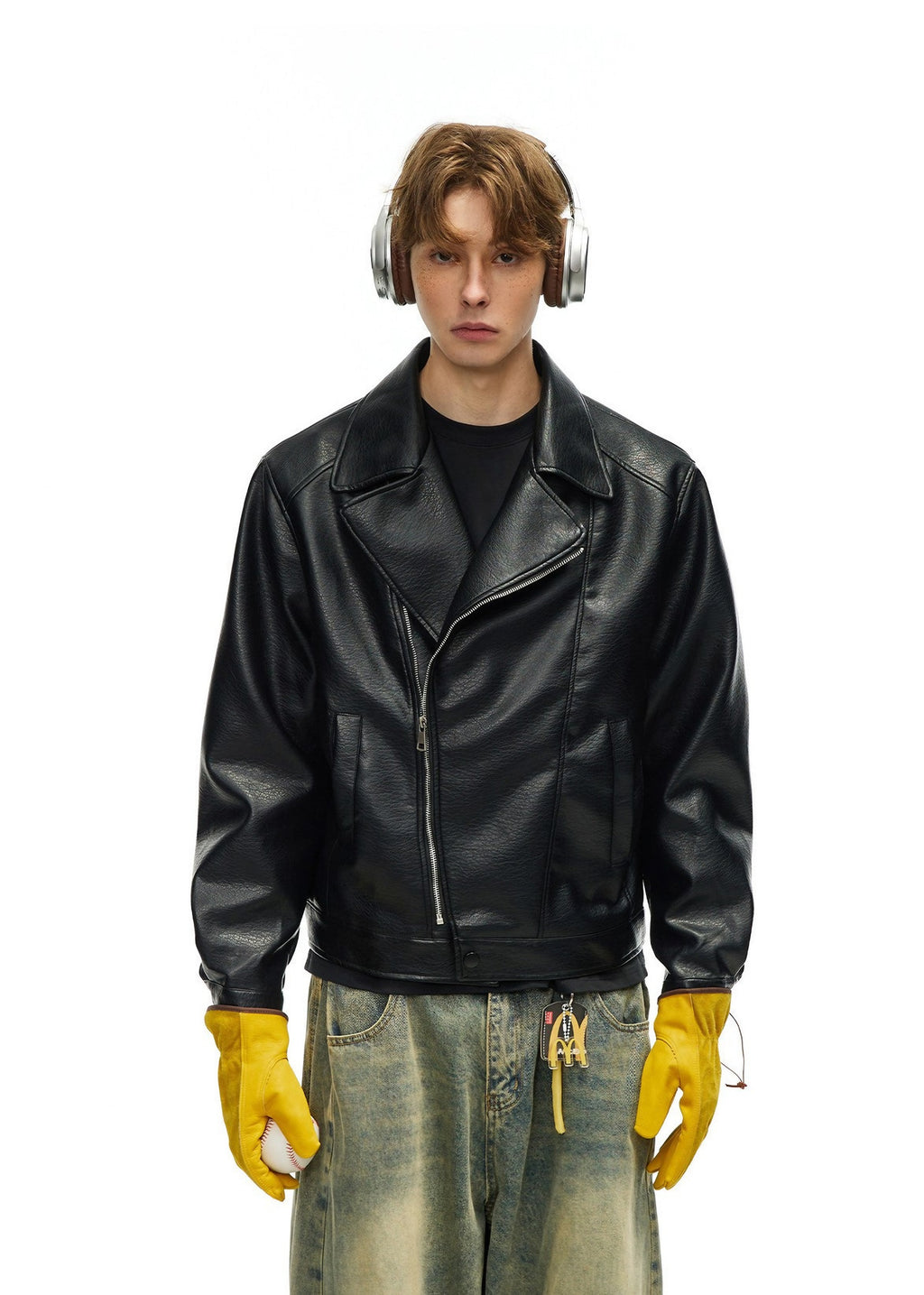 Stride Zip Leather jacket