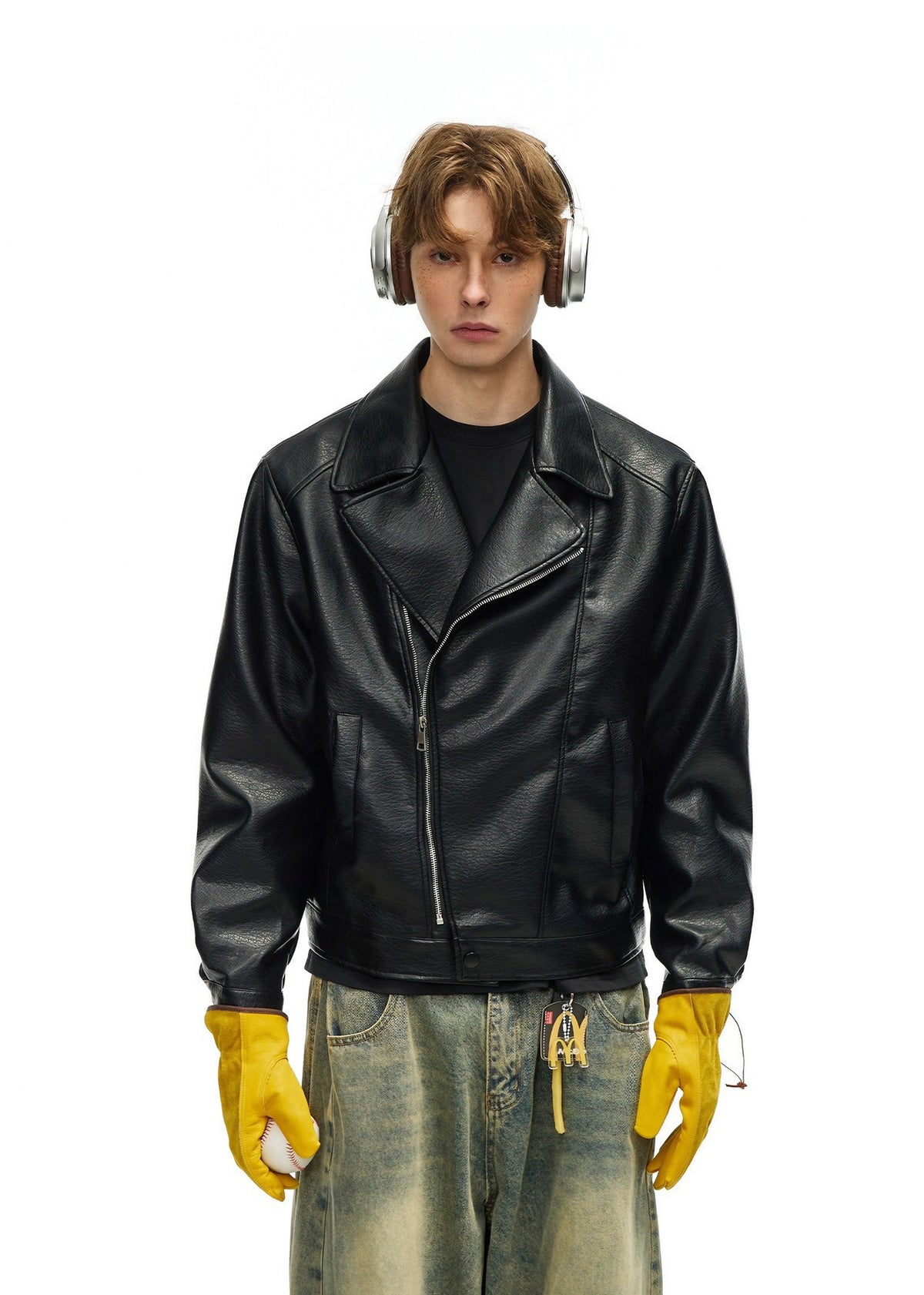 Stride Zip Leather jacket