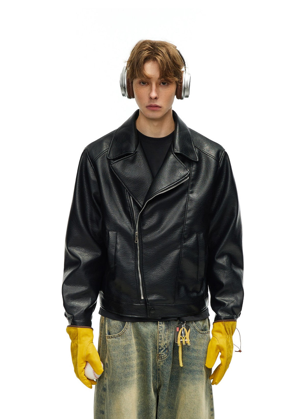 Stride Zip Leather jacket