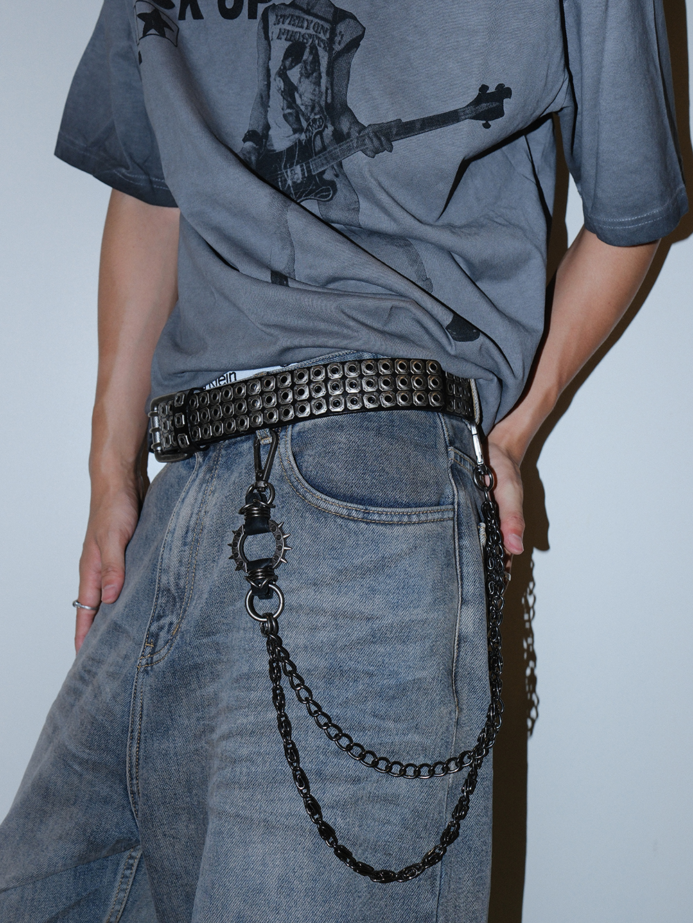 TRIPLE PINNED DROP BELT