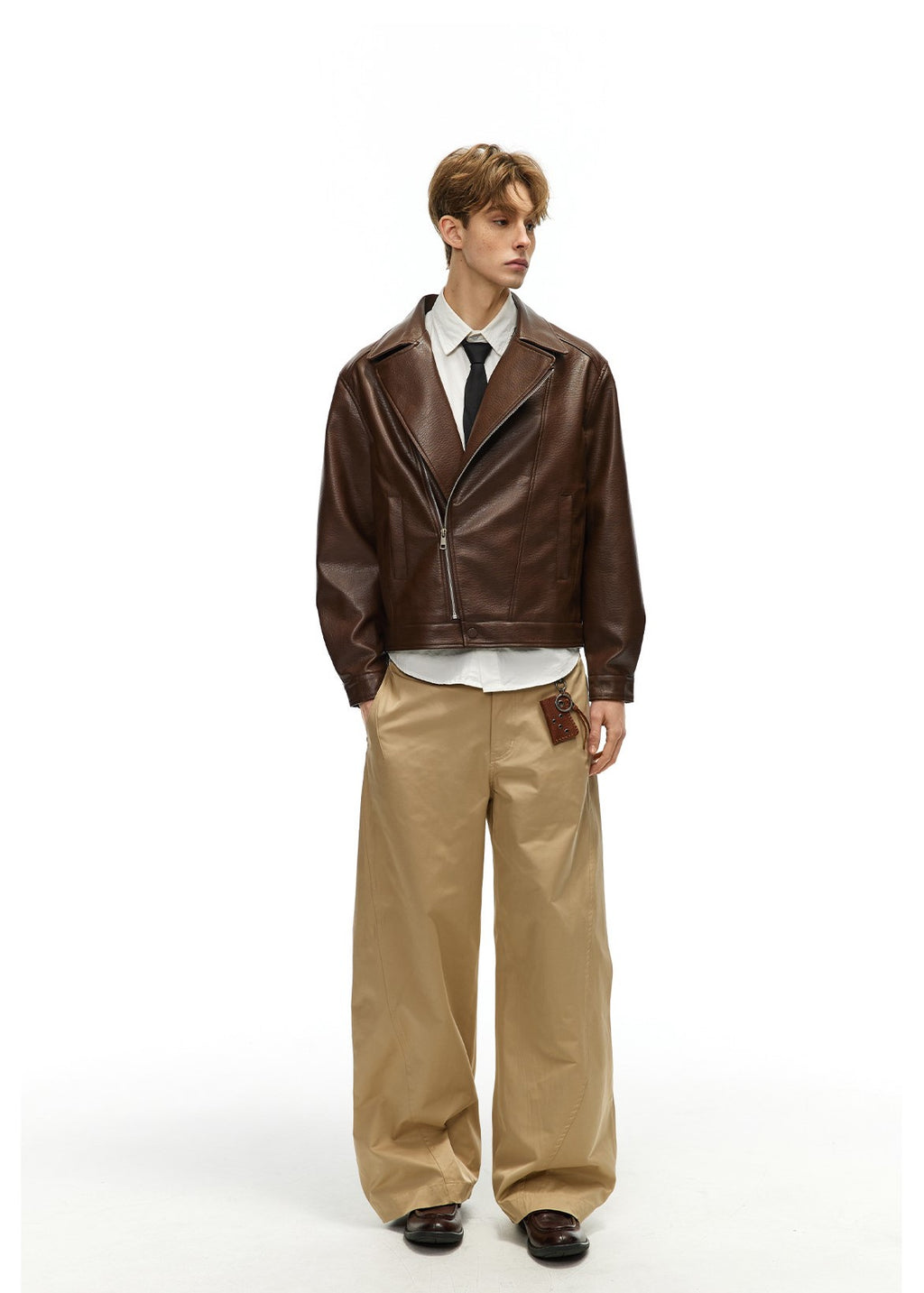 Stride Zip Leather jacket