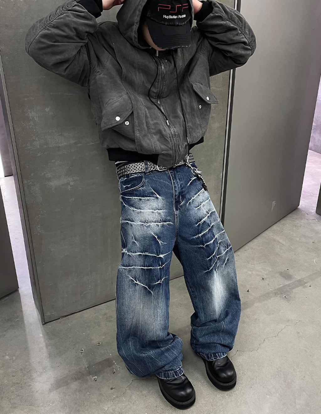 RAVAGE LOOSE DENIM PANTS