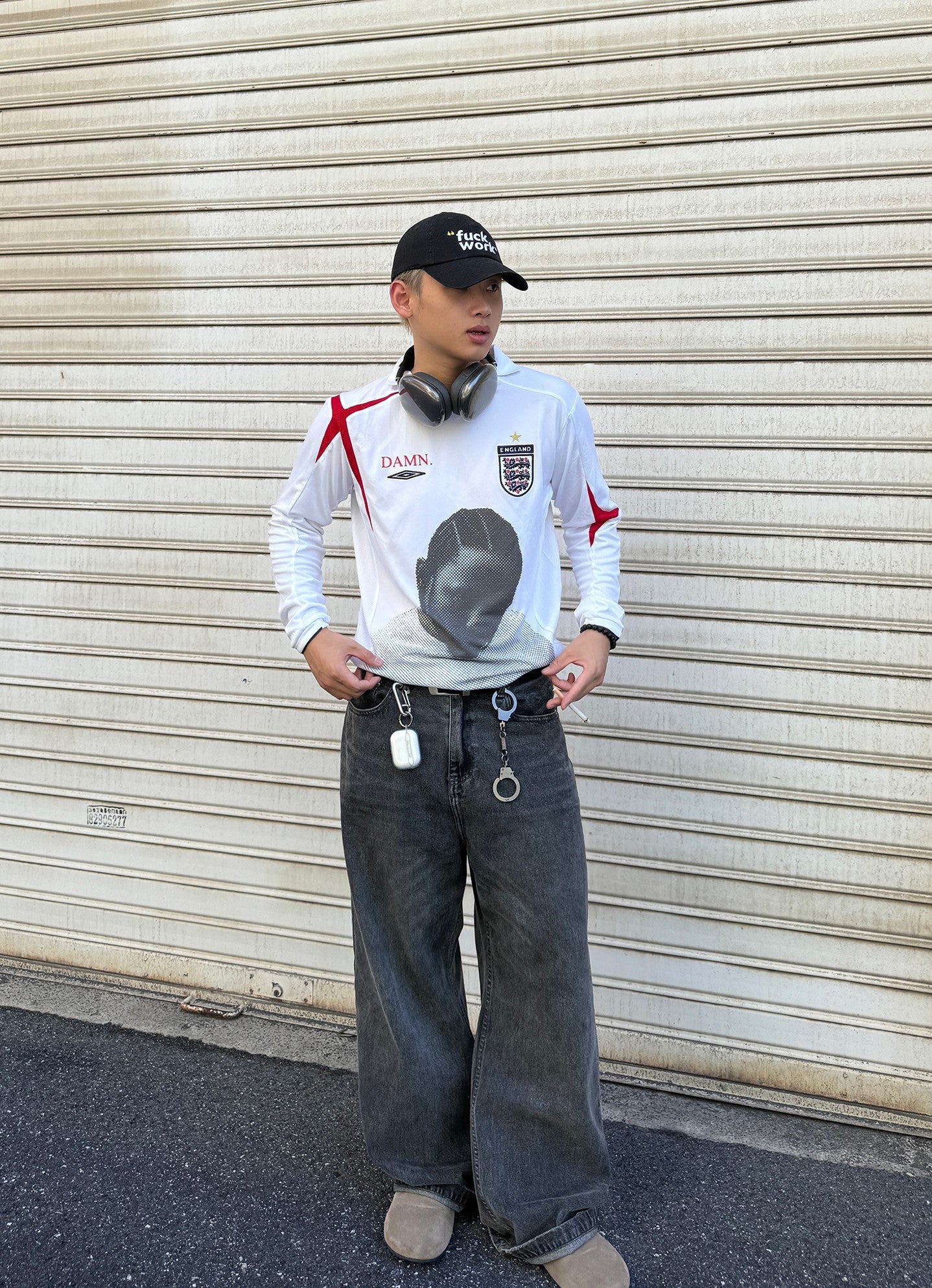 KENDRICK LAMAR FOOTBALL LONG TEE – HAKENHERTZ
