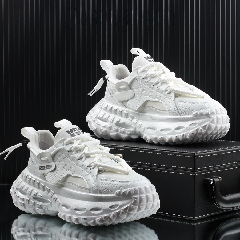 STITCHING LETTER PLATFFOM SNEAKER – HAKENHERTZ