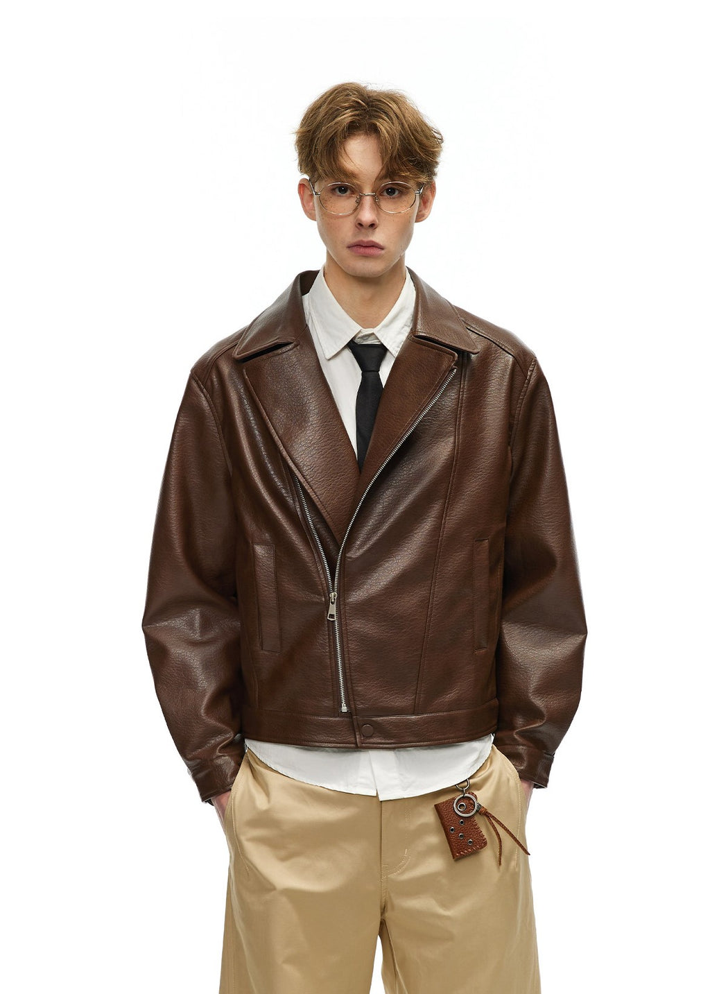 Stride Zip Leather jacket