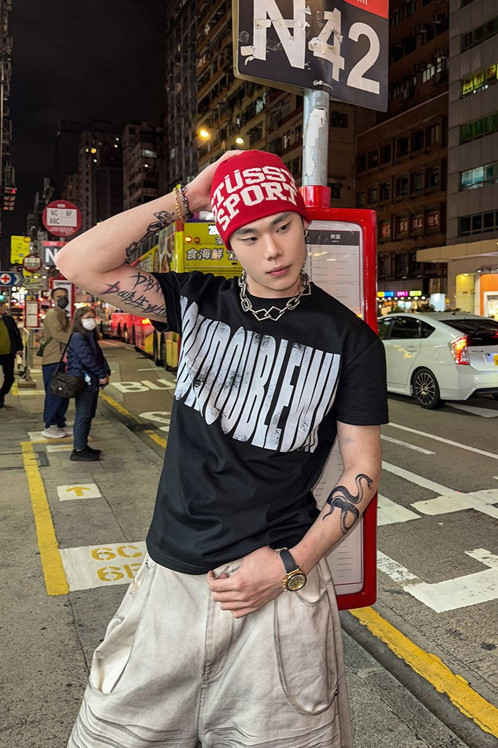 GRAFFITI SLIM FIT TEE