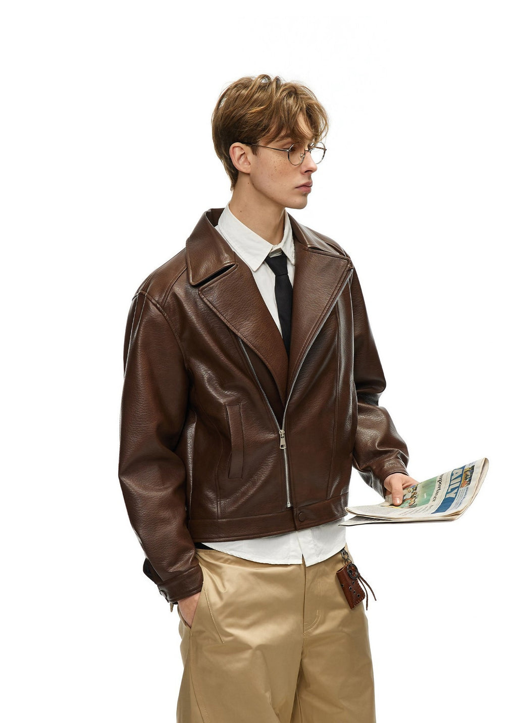 Stride Zip Leather jacket