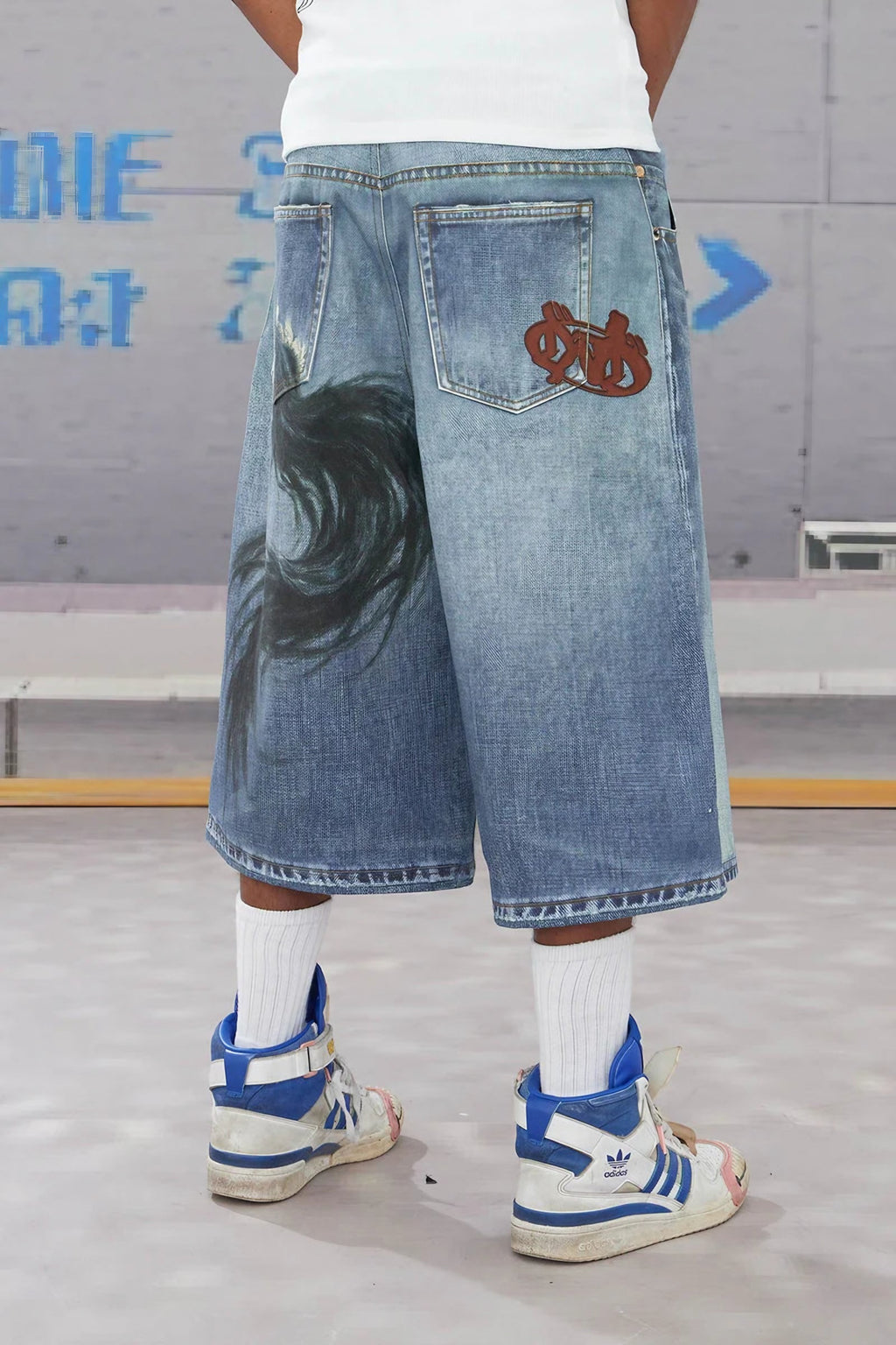 PEGASUS BERMUDA DENIMS SHORTS