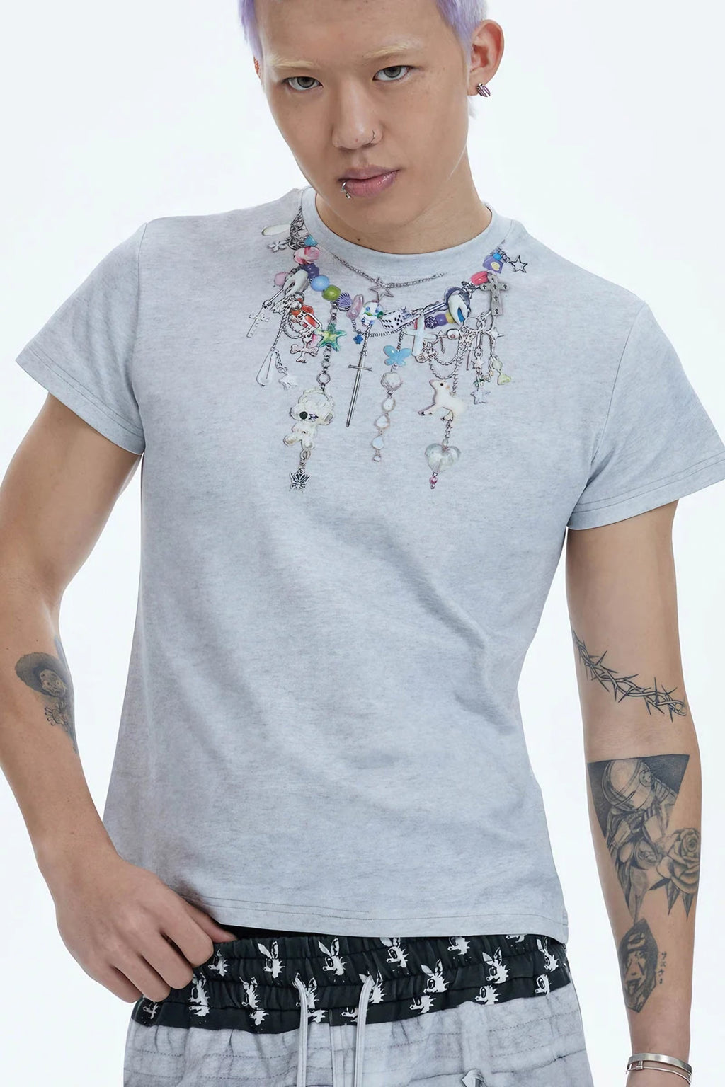 NOSTALGIA CHAIN TEE