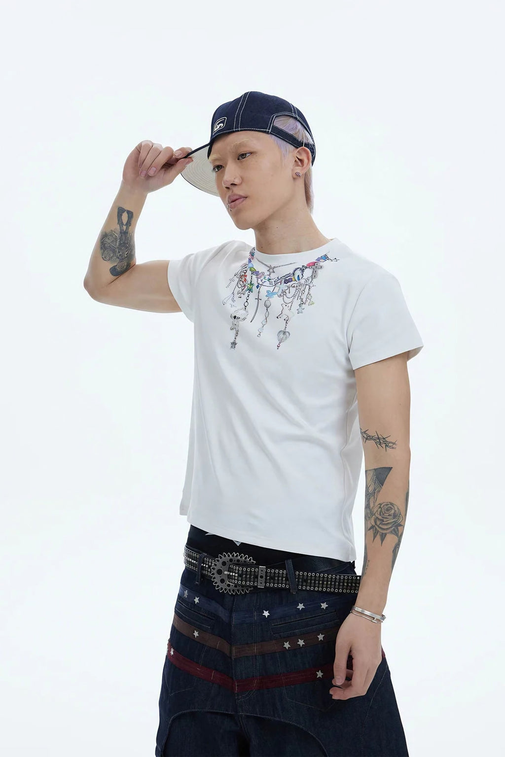 NOSTALGIA CHAIN TEE