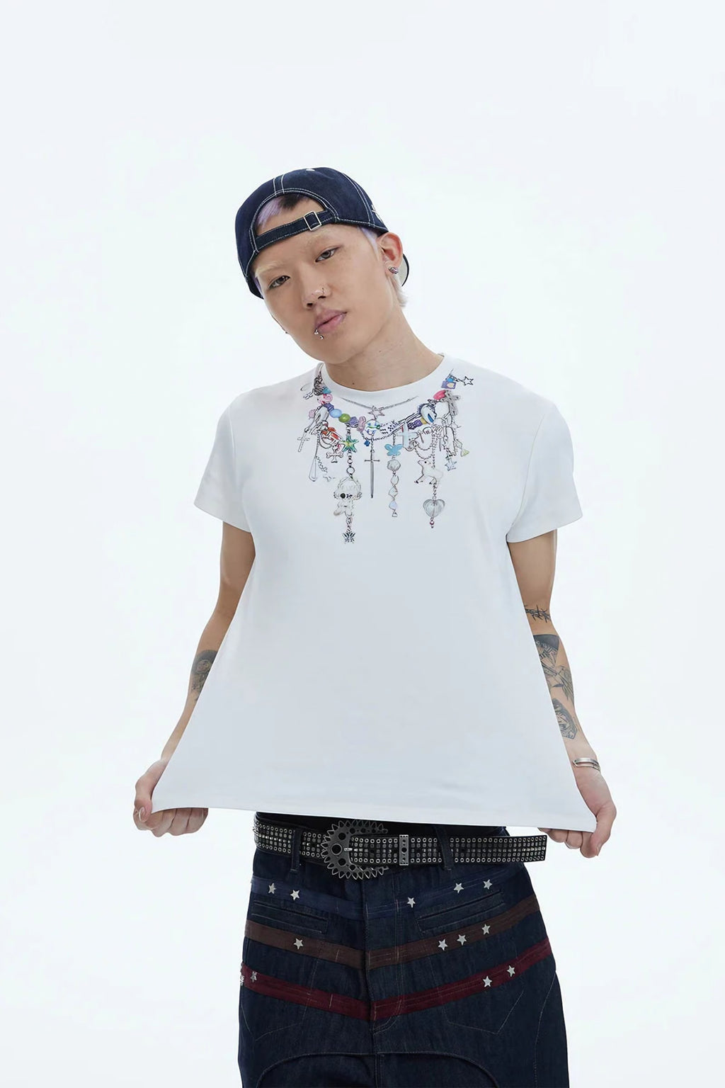 NOSTALGIA CHAIN TEE