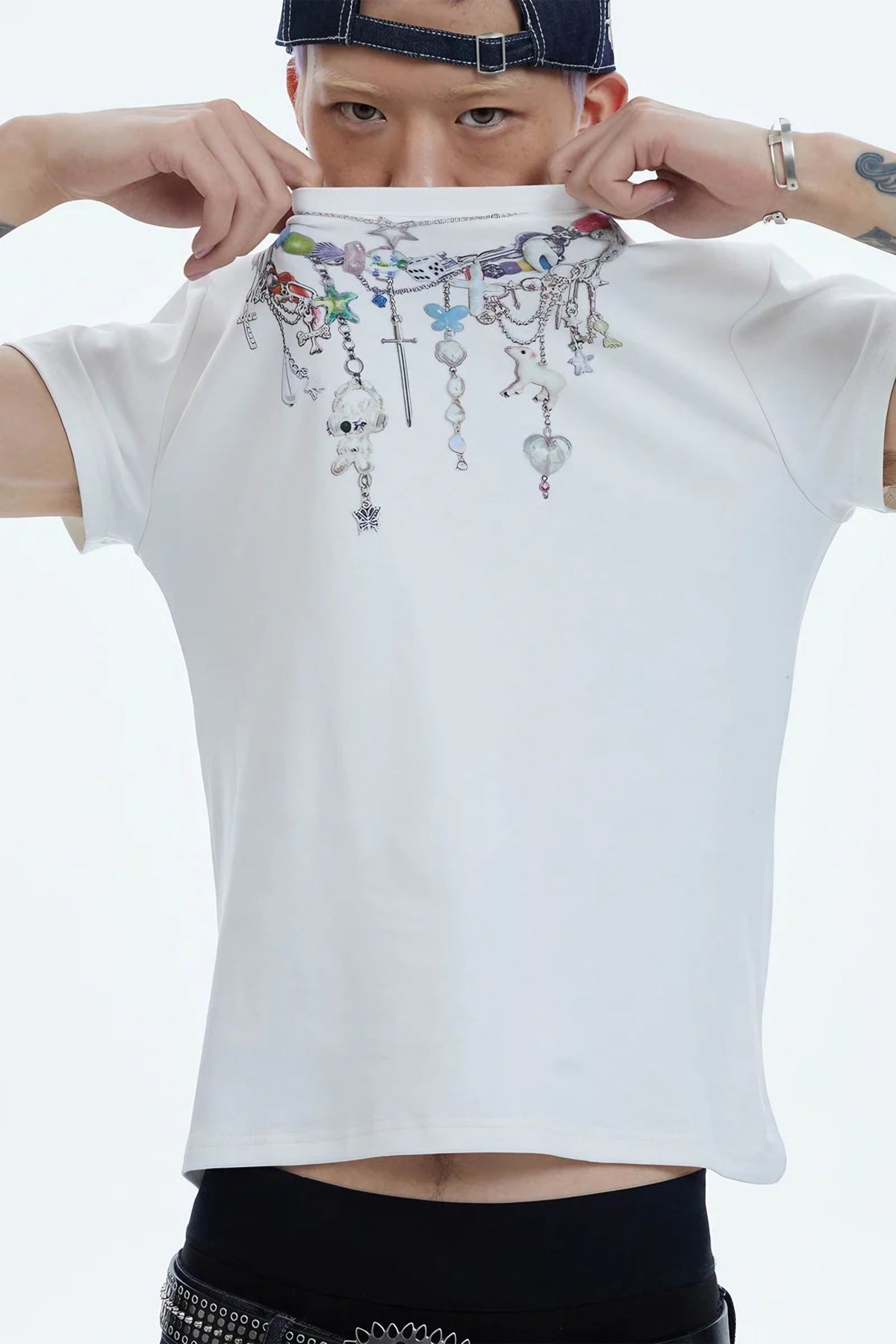 NOSTALGIA CHAIN TEE