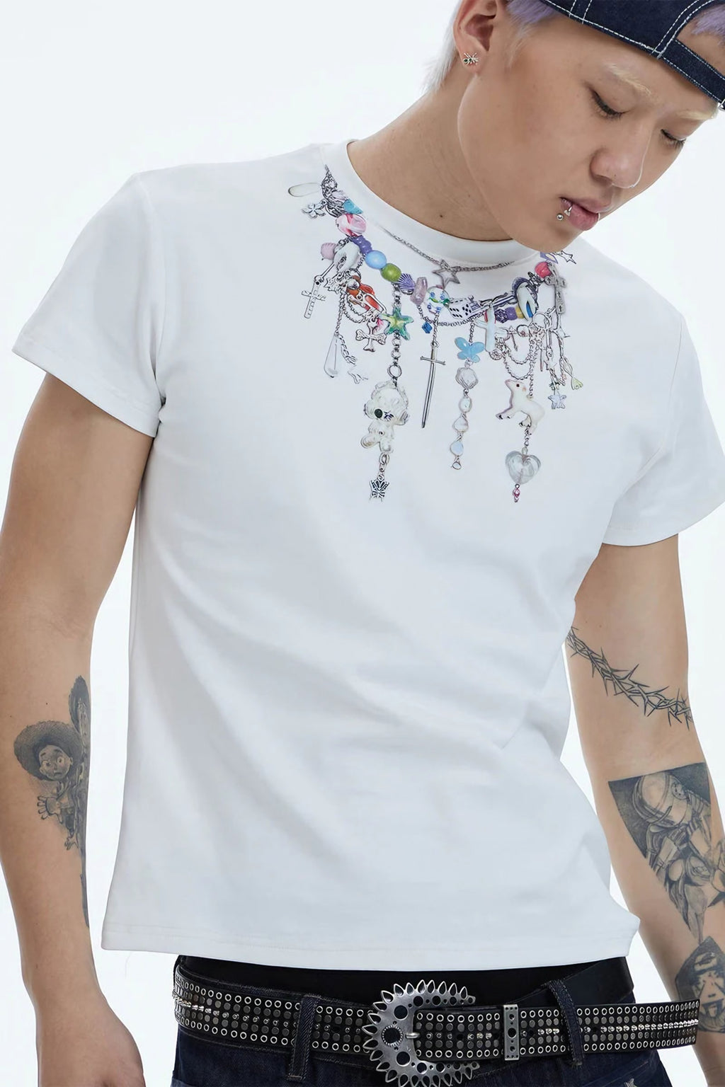 NOSTALGIA CHAIN TEE