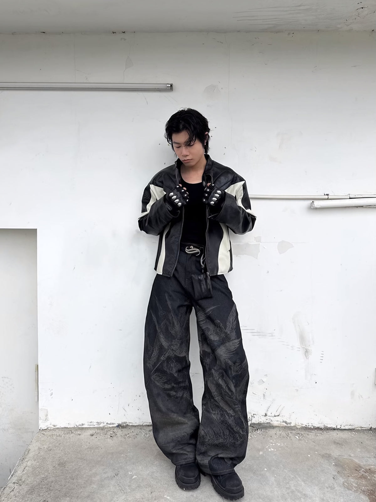 LOST PARADISE SHADOW DENIM PANTS