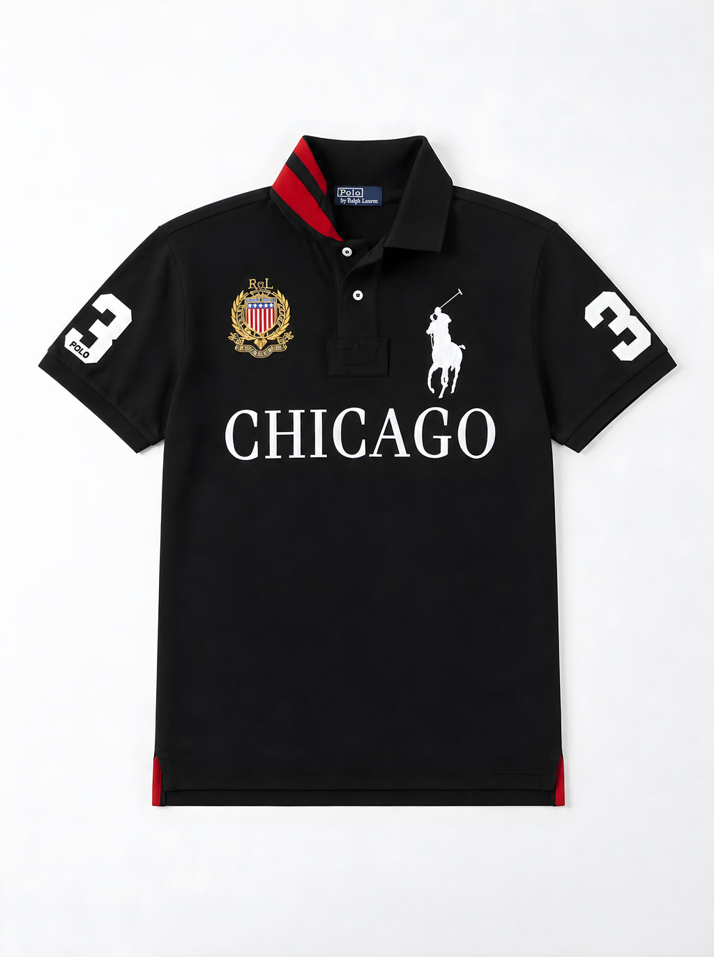 CHICAGO CREST POLO 正面