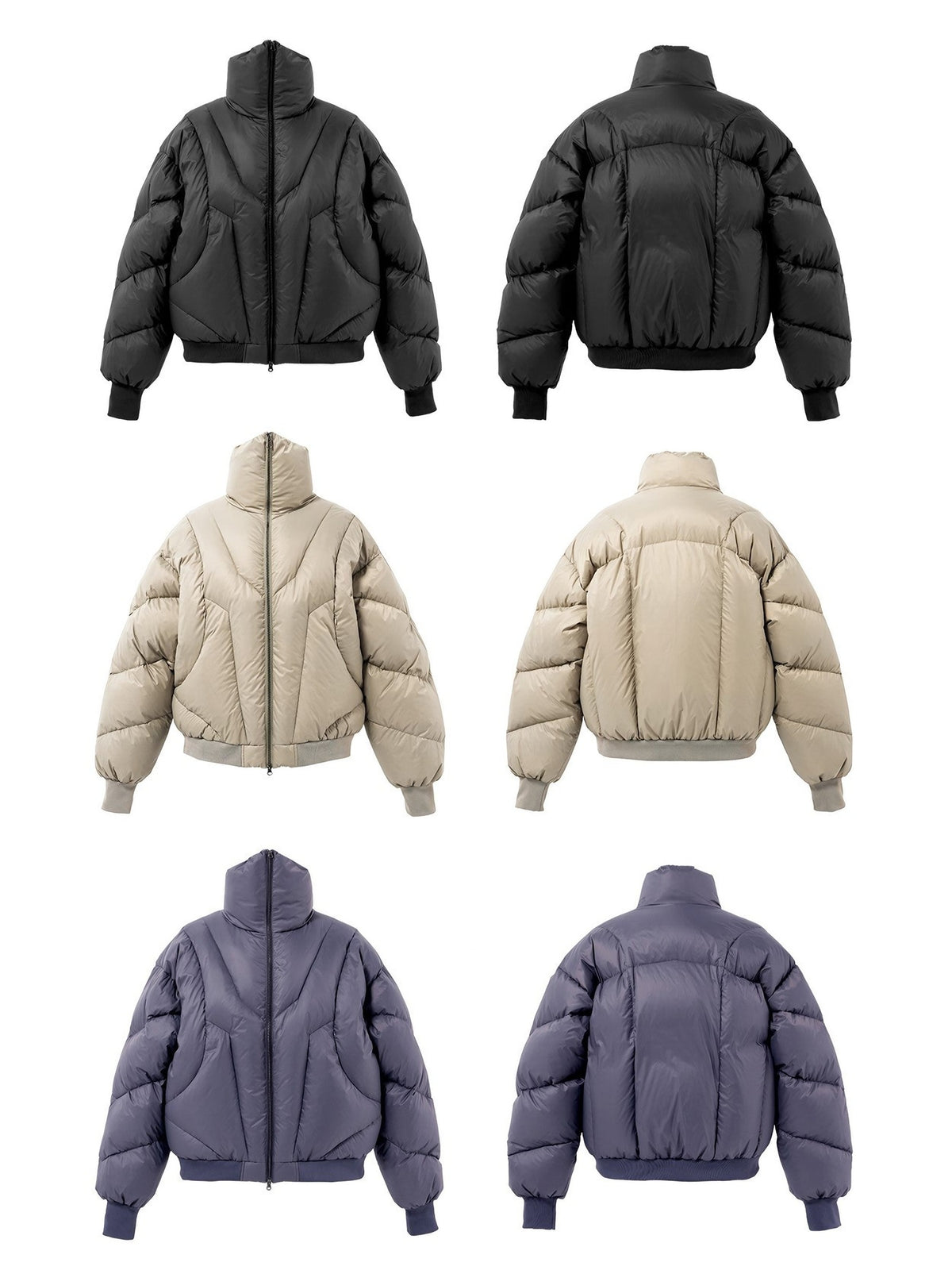 MIDNIGHT CROPPED PUFFER