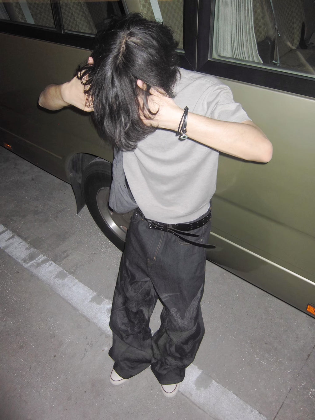 LOST PARADISE SHADOW DENIM PANTS