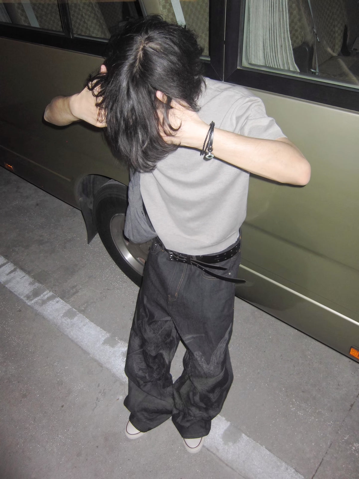 LOST PARADISE SHADOW DENIM PANTS
