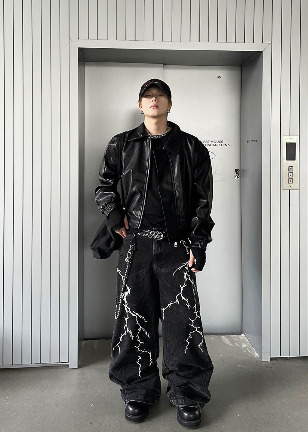 THUNDER BLACK DENIM PANTS