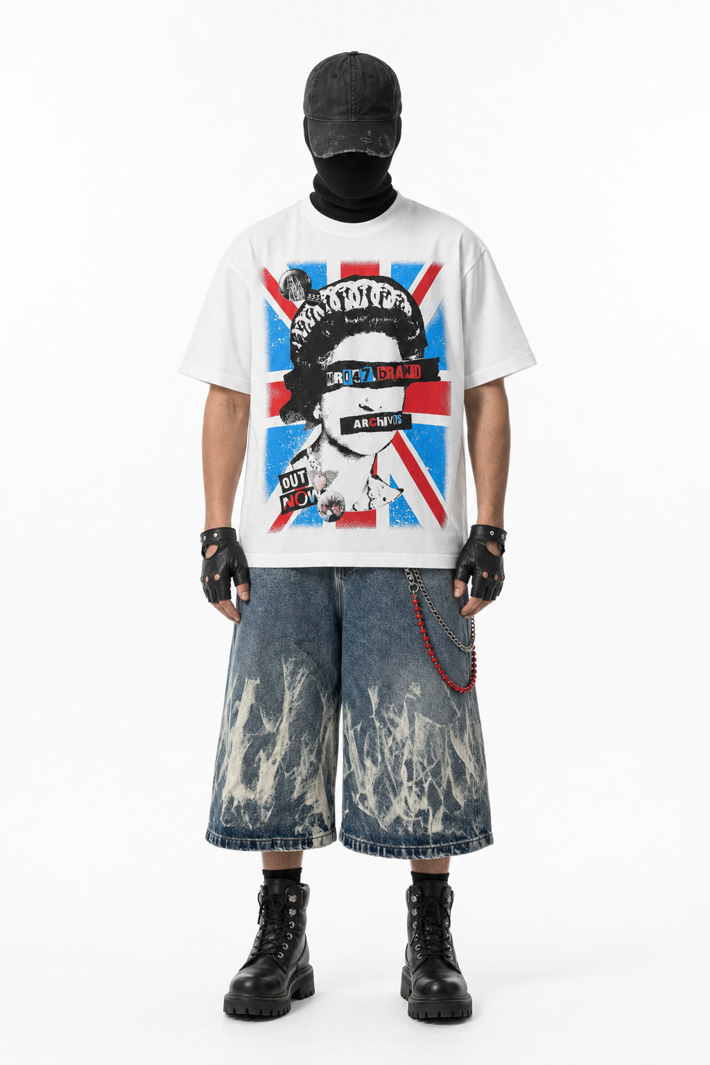 CORVANT TEE × VORTEX BAGGY SHORTS コーディネート