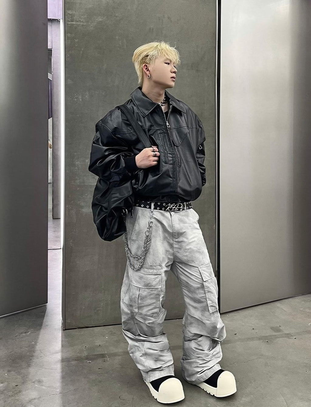 VOLT LEATHER JACKET