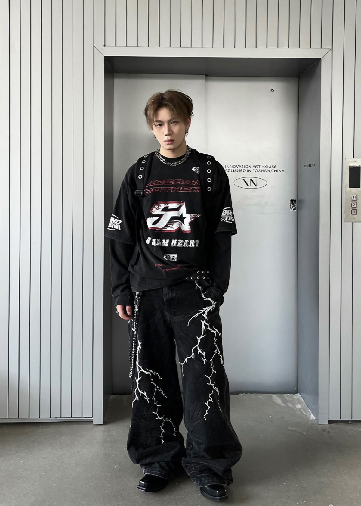 THUNDER BLACK DENIM PANTS