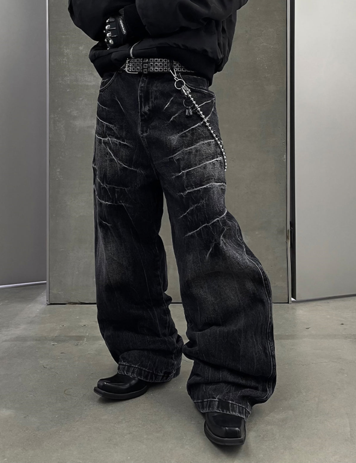 RAVAGE LOOSE DENIM PANTS