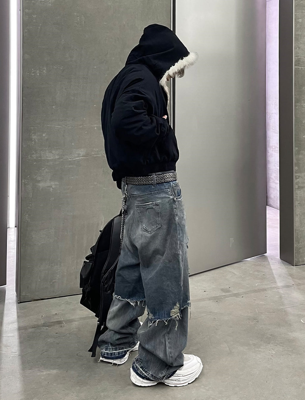 MODERN FUR HEAVY JACKET