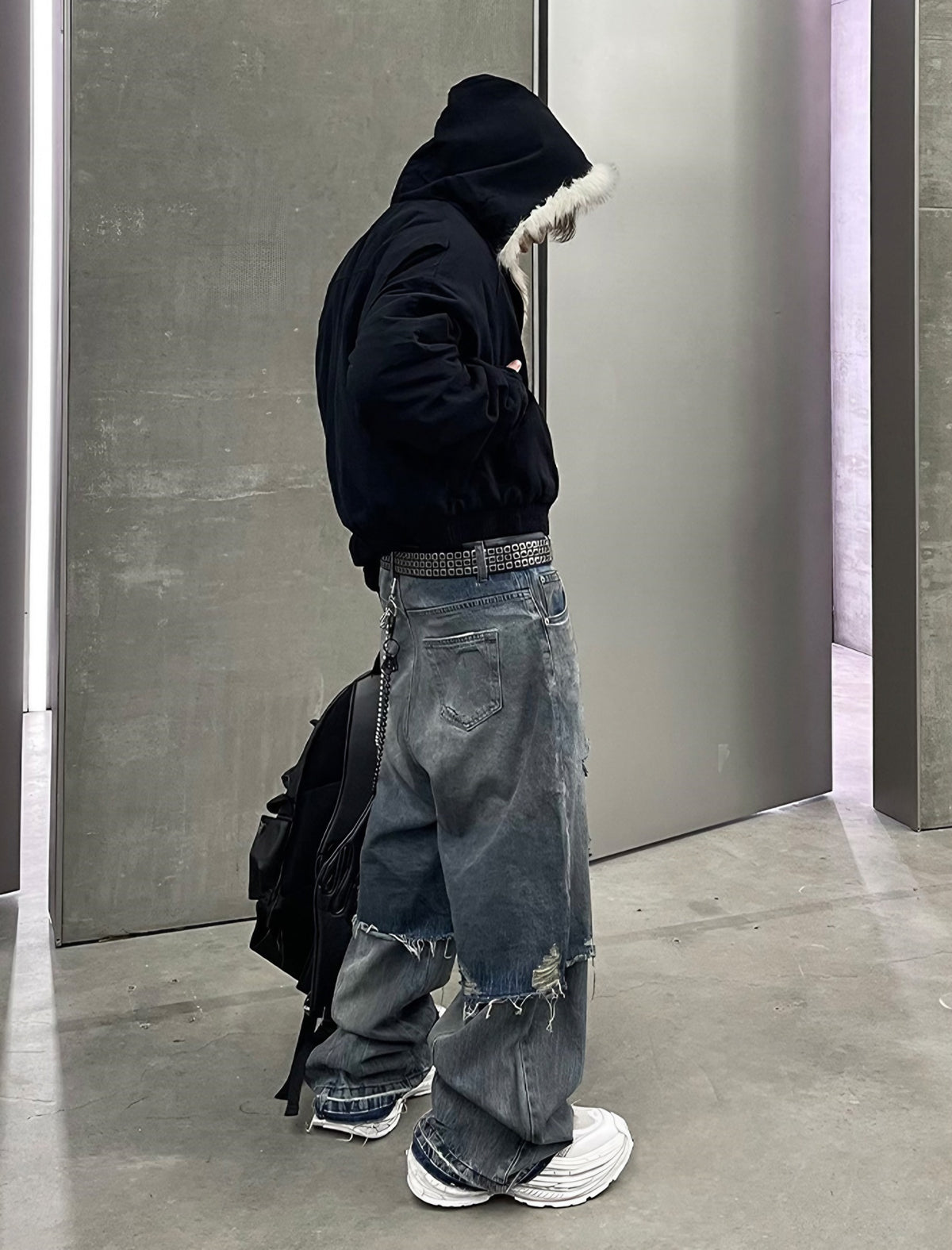 MODERN FUR HEAVY JACKET