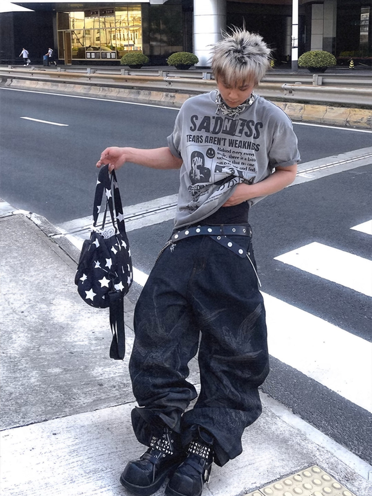 LOST PARADISE SHADOW DENIM PANTS