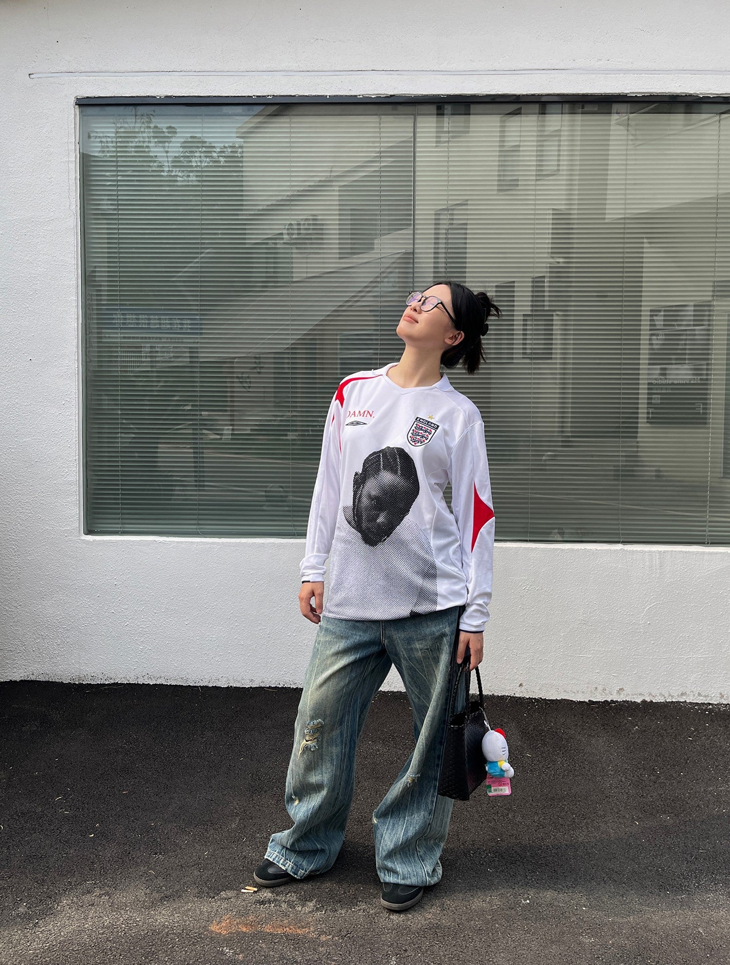 Lamar Anthem Kit long Sleeve ケンドリック　ユニ Kendrick lamar Anthem Kit 半袖 y2k - メルカリ