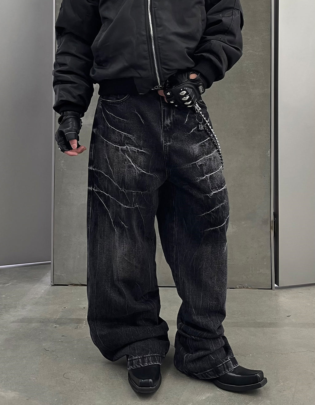 RAVAGE LOOSE DENIM PANTS