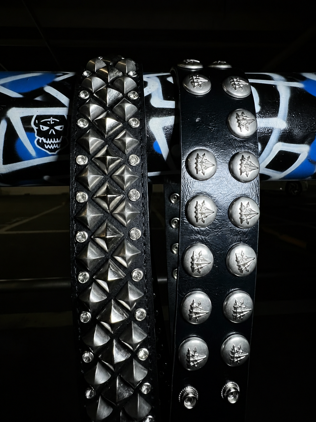 HIGHEND RHINESTONES BACKLE LEATHER BELT
