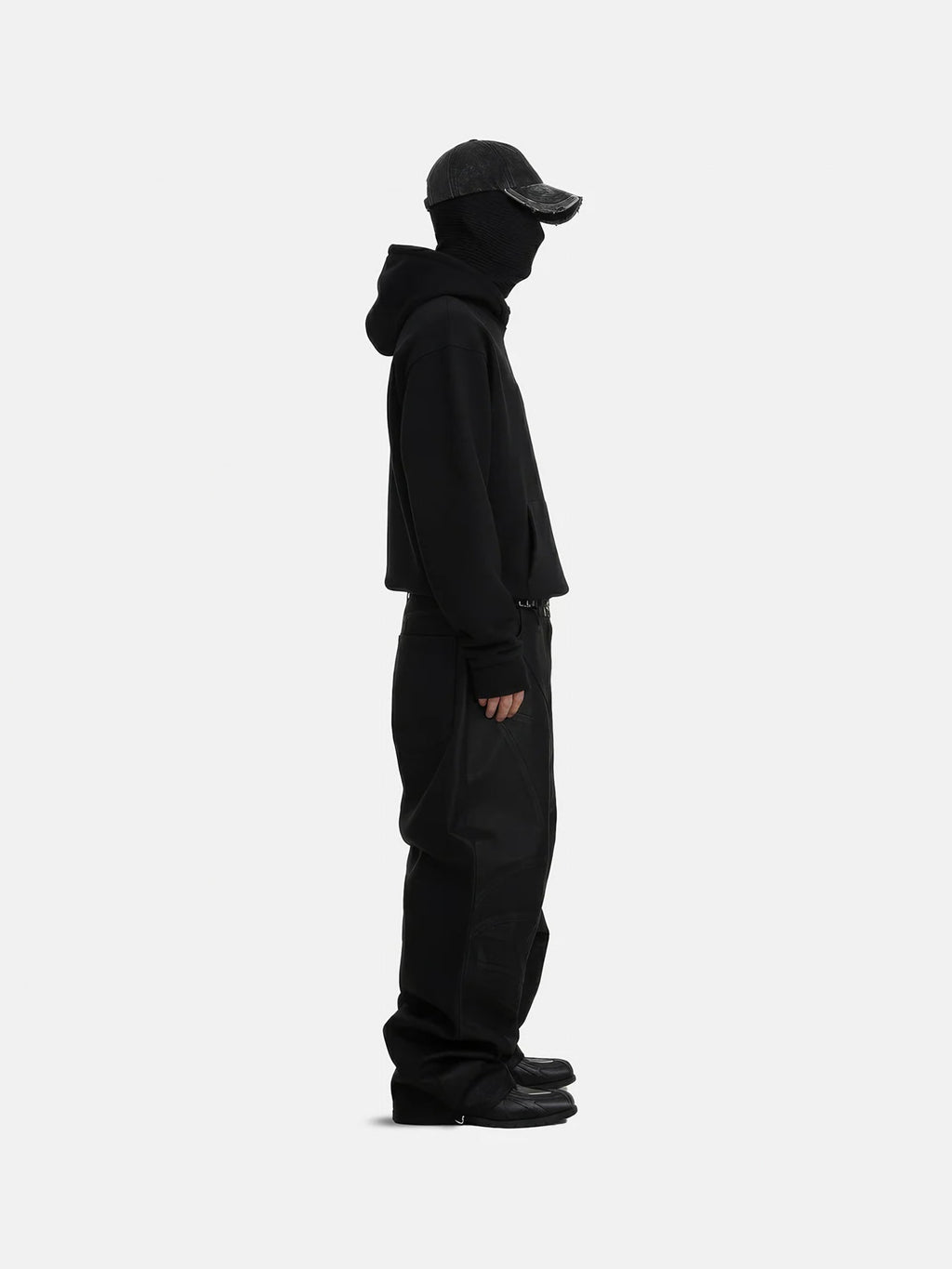 FLAME EMBROIDERY HOODIE