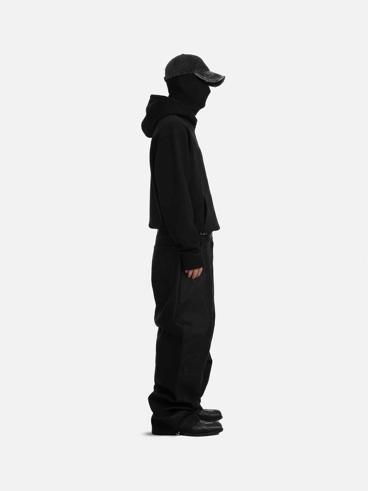 FLAME EMBROIDERY HOODIE