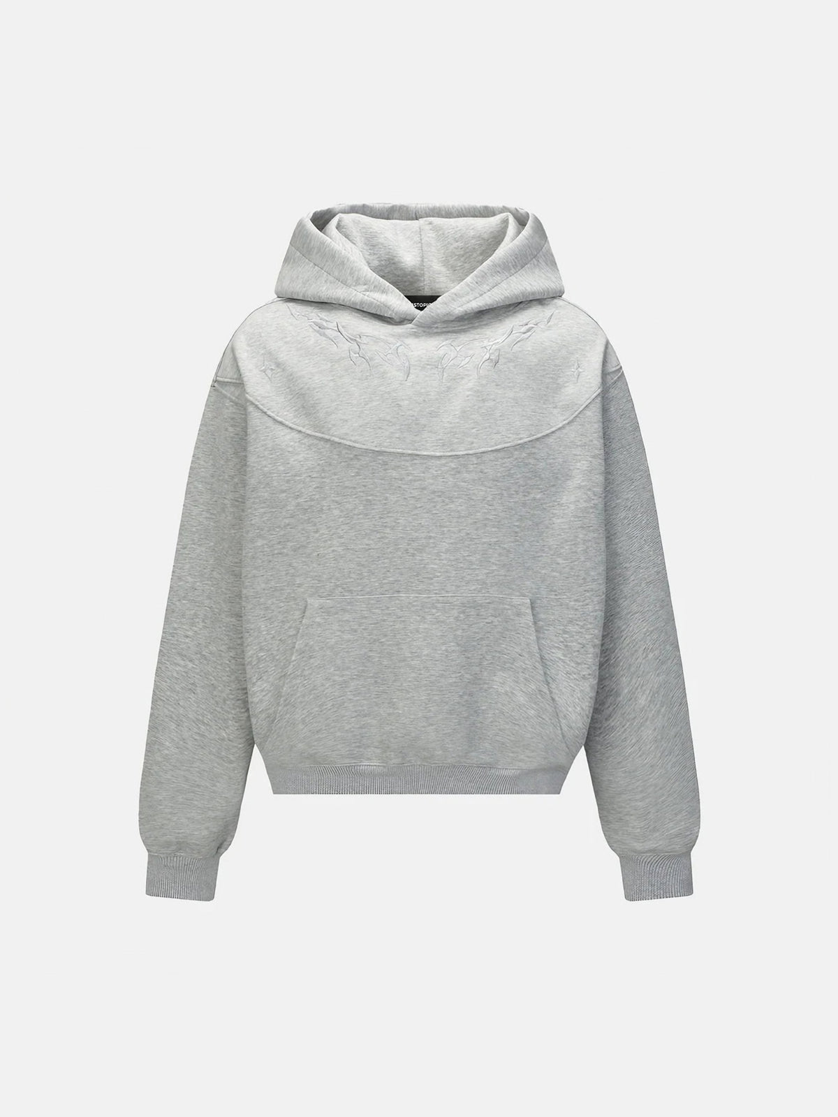 FLAME EMBROIDERY HOODIE