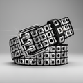 TRIPLE PINNED DROP BELT