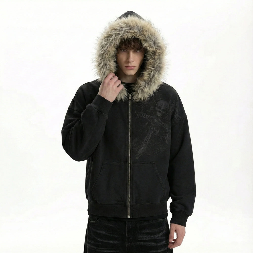 REAPER FUR HOODIE