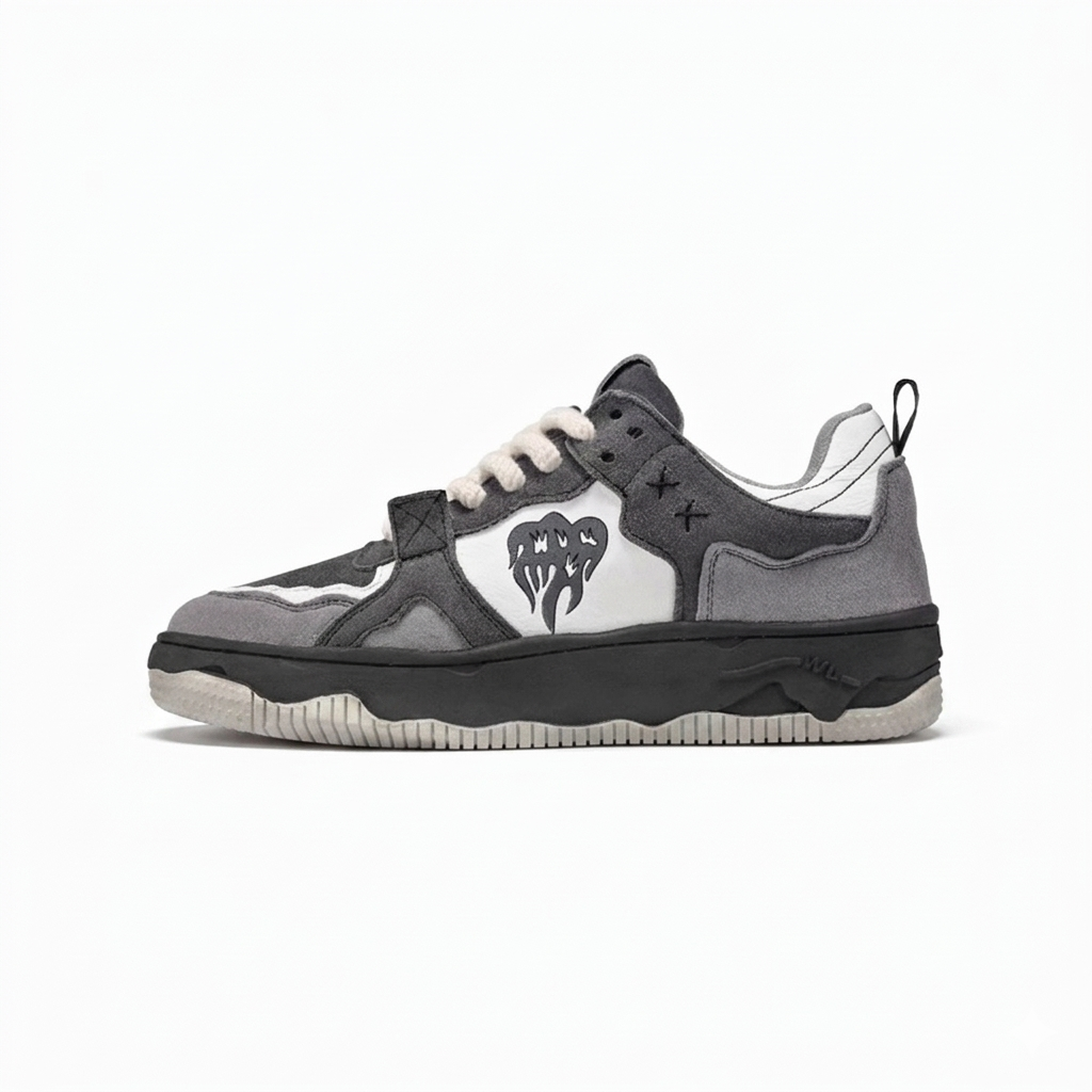 GRID SLATE SNEAKER