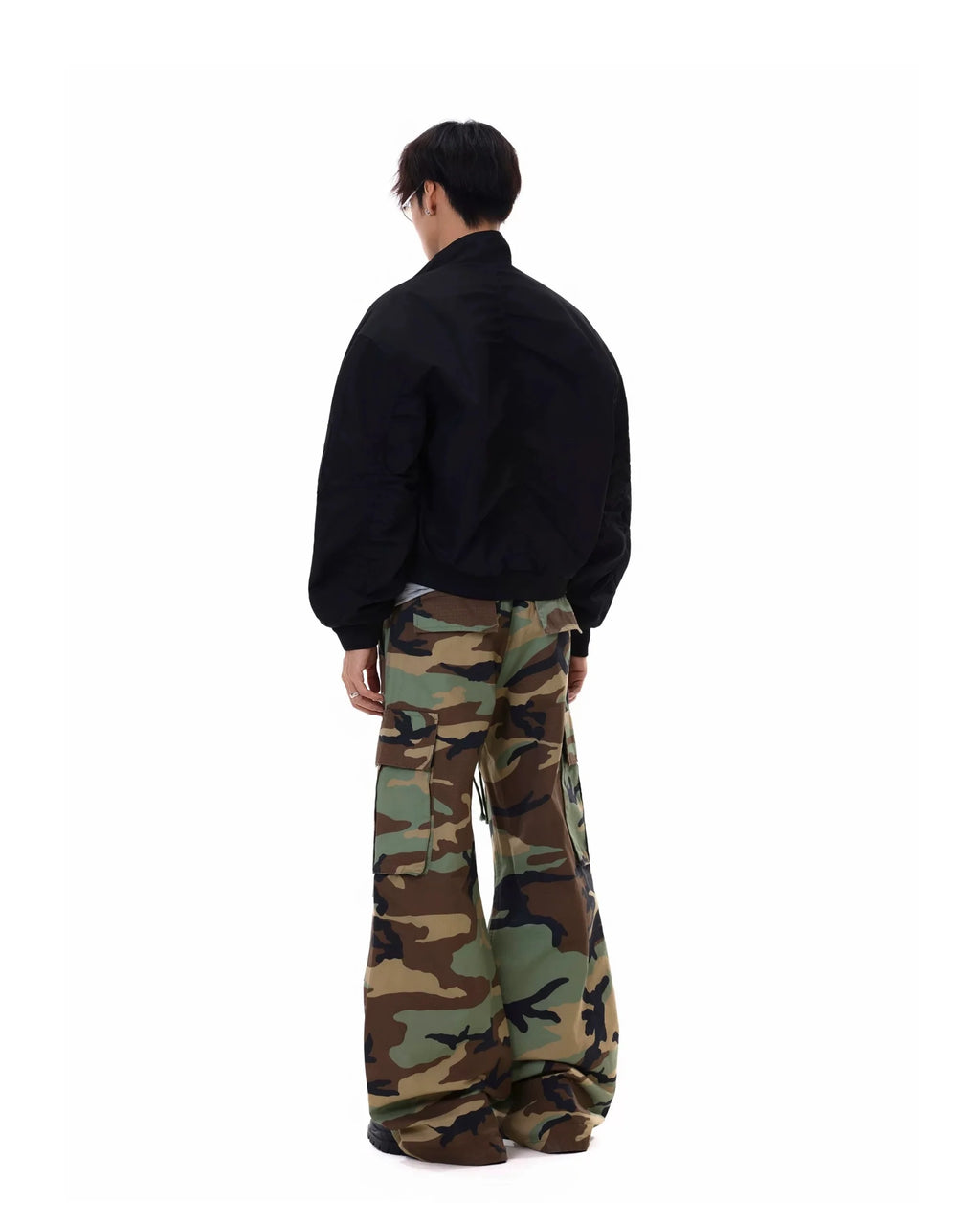 Military Camo Baggy Pants