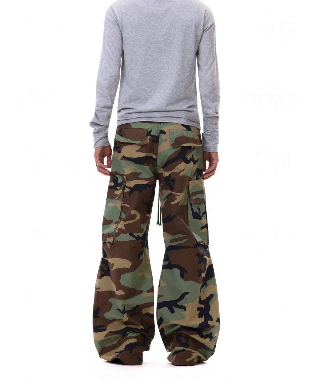 Military Camo Baggy Pants