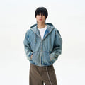 AZURE DENIM HOODIE