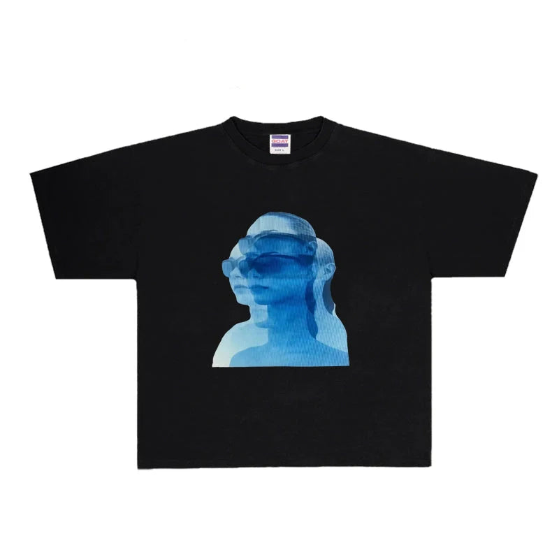 Ghosting Portrait T-Shirts