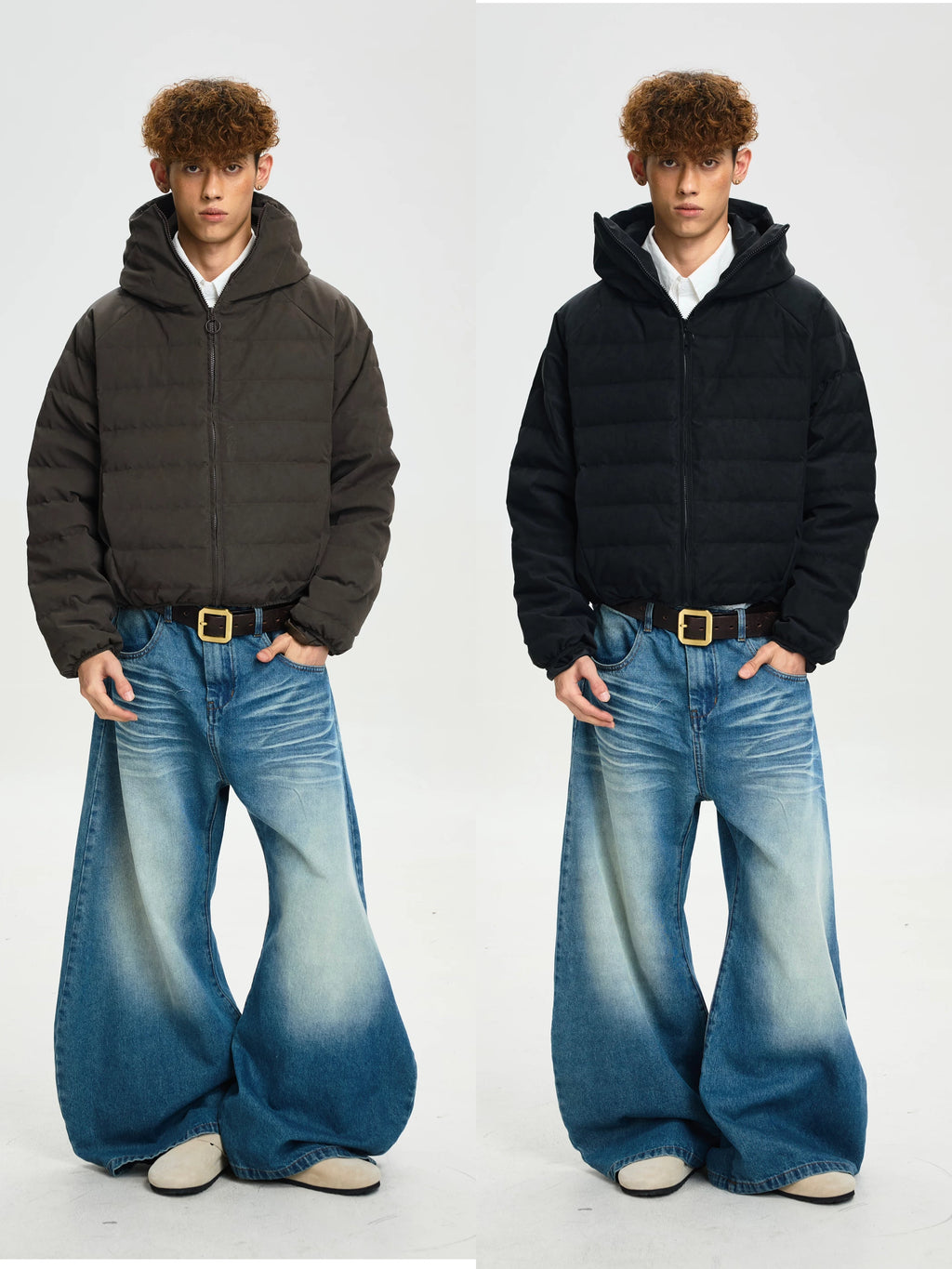 HIGH-NECK MICRO DOWN JACKET